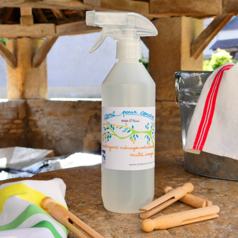 Spray nettoyant écologique salle de bain et cuisine